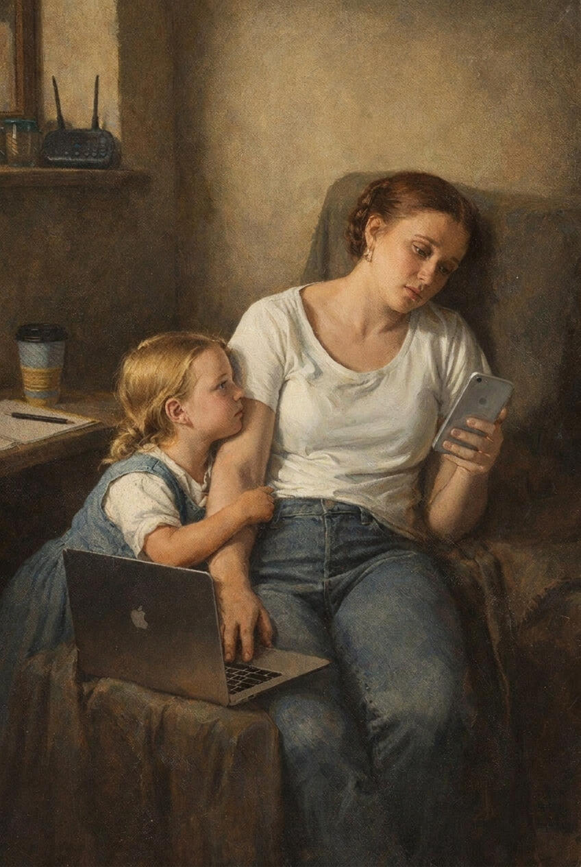 Website Quote, Oil On Canvas